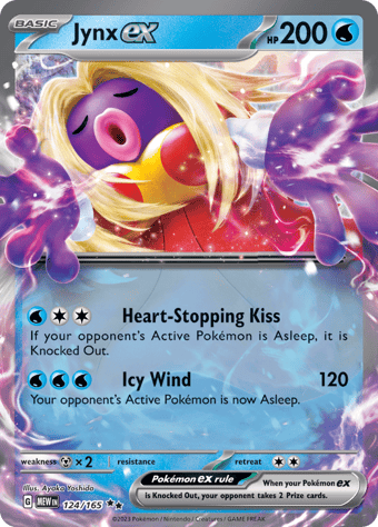 Jynx EX Pokemon 151 Pokemon Card