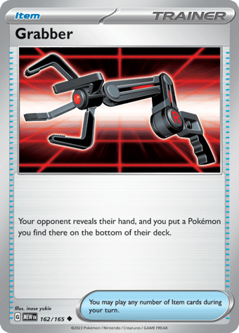 Grabber Pokemon 151 Pokemon Card
