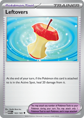 Leftovers Pokemon 151 Pokemon Card