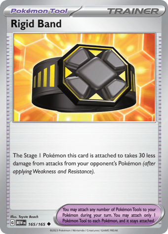 Rigid Band Pokemon 151 Pokemon Card