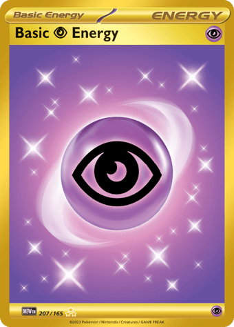 Psychic Energy Pokemon 151 Pokemon Card
