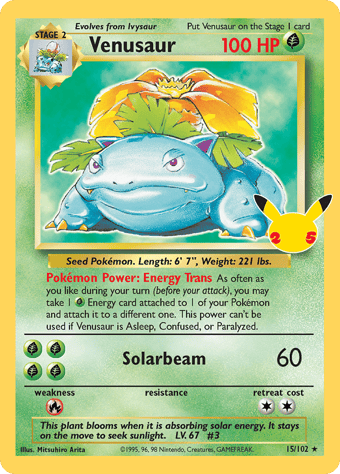 Venusaur Celebrations - Classic Collection Pokemon Card