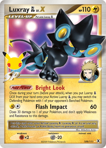 Luxray Lv X Celebrations - Classic Collection Pokemon Card
