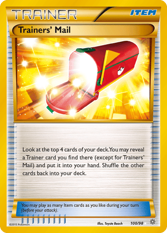 Trainers' Mail Ancient Origins Pokemon Card