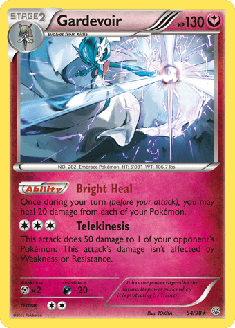 Gardevoir Ancient Origins Pokemon Card