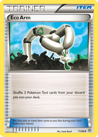 Eco Arm Ancient Origins Pokemon Card