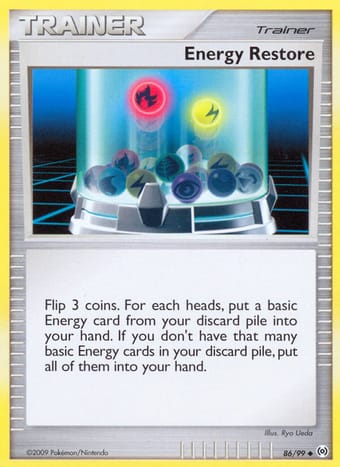 Energy Restore Arceus Pokemon Card
