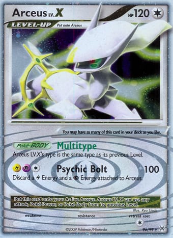 Arceus Arceus Pokemon Card