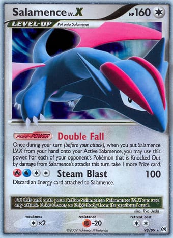 Salamence Arceus Pokemon Card