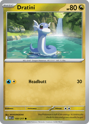 Dratini Ascended Heroes Pokemon Card