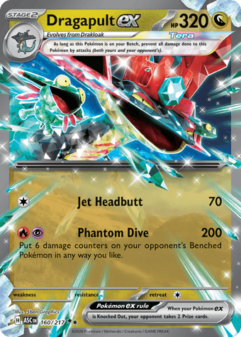 Dragapult EX Ascended Heroes Pokemon Card