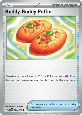Buddy-Buddy Poffin Ascended Heroes Pokemon Card