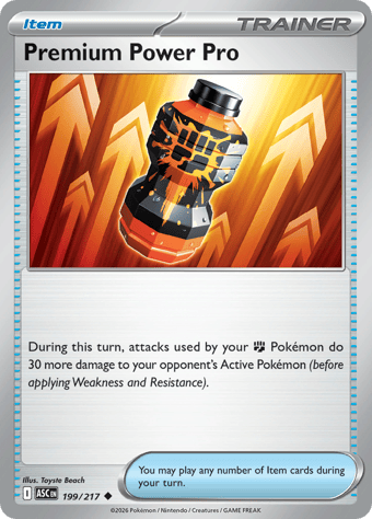 Premium Power Pro Ascended Heroes Pokemon Card