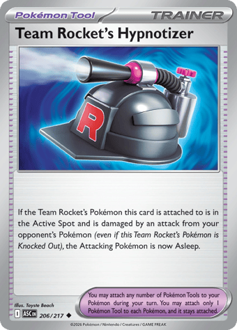 Team Rocket's Hypnotizer Ascended Heroes Pokemon Card