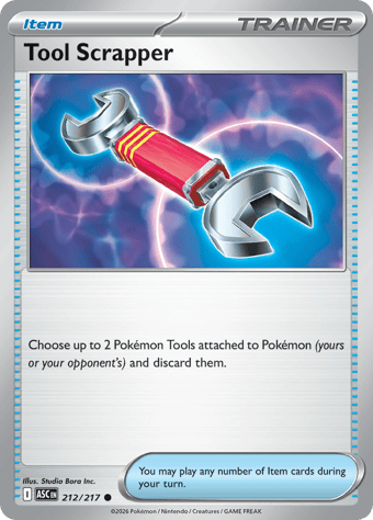 Tool Scrapper Ascended Heroes Pokemon Card