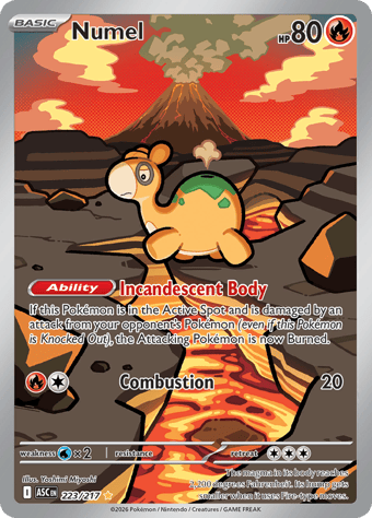Numel Ascended Heroes Pokemon Card