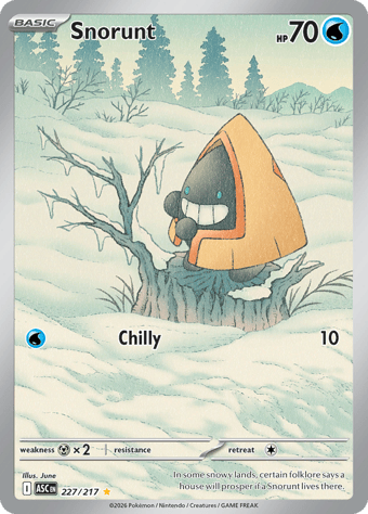 Snorunt Ascended Heroes Pokemon Card