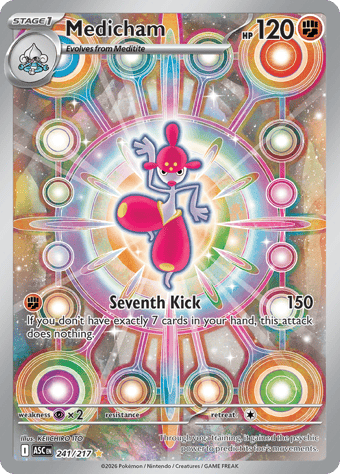Medicham Ascended Heroes Pokemon Card