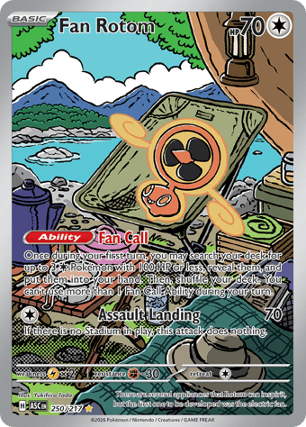 Fan Rotom Ascended Heroes Pokemon Card