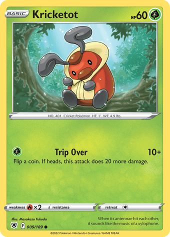 Kricketot Astral Radiance Pokemon Card