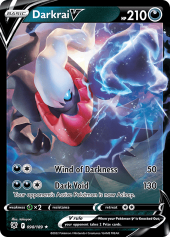 Darkrai V Astral Radiance Pokemon Card