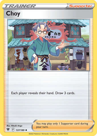 Choy Astral Radiance Pokemon Card