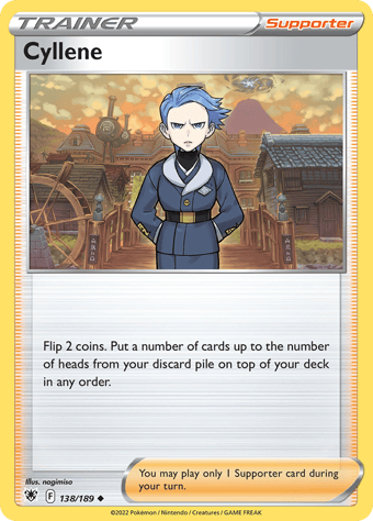 Cyllene Astral Radiance Pokemon Card