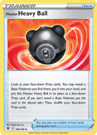 Hisuian Heavy Ball Astral Radiance Pokemon Card