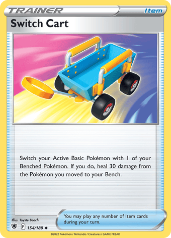 Switch Cart Astral Radiance Pokemon Card