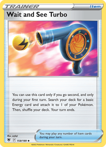 Wait and See Turbo Astral Radiance Pokemon Card