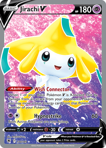 Jirachi V Astral Radiance Pokemon Card