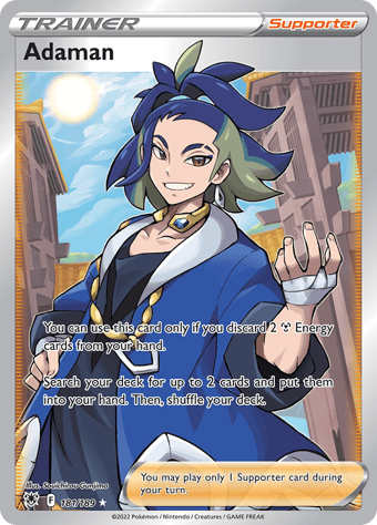 Adaman Astral Radiance Pokemon Card