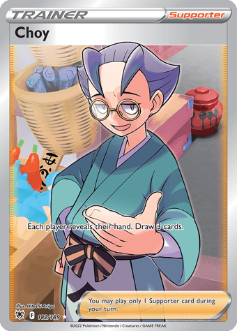 Choy Astral Radiance Pokemon Card