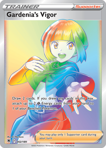 Gardenia's Vigor Astral Radiance Pokemon Card