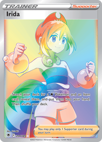 Irida Astral Radiance Pokemon Card