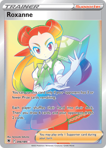 Roxanne Astral Radiance Pokemon Card