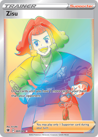 Zisu Astral Radiance Pokemon Card