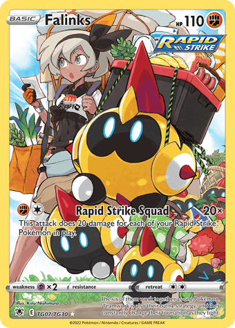 Falinks Astral Radiance Pokemon Card