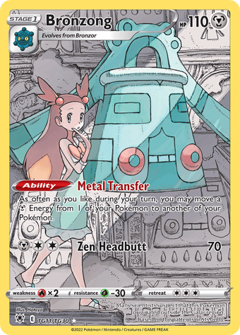 Bronzong Astral Radiance Pokemon Card