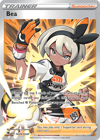 Bea Astral Radiance Pokemon Card