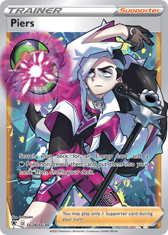Piers Astral Radiance Pokemon Card