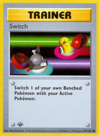 Switch Base Set Pokemon Card Switch Base Set Pokemon Card