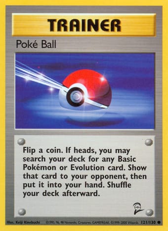 Poke Ball Base Set 2 Pokemon Card