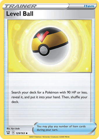 Level Ball Battle Styles Pokemon Card
