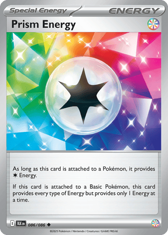 Prism Energy Black Bolt Pokemon Card