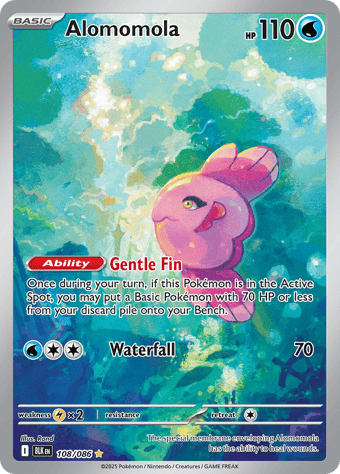 Alomomola Black Bolt Pokemon Card