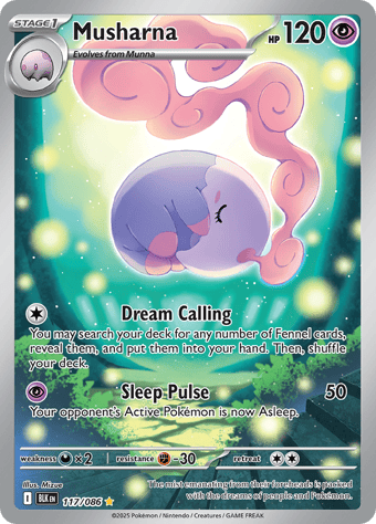 Musharna Black Bolt Pokemon Card