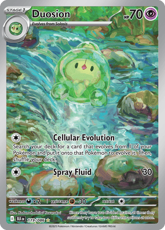 Duosion Black Bolt Pokemon Card