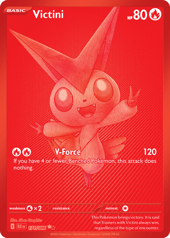 Victini Black Bolt Pokemon Card