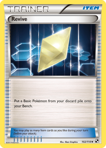 Revive Black & White Pokemon Card